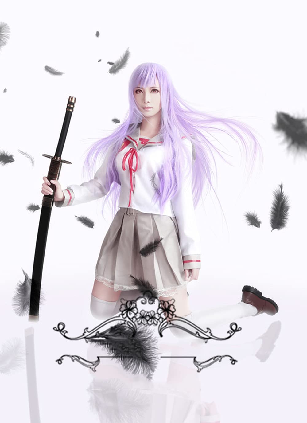 Amazon.co.jp: 【ラベンダー】 柊真昼（ひいらぎ まひる） コスプレ